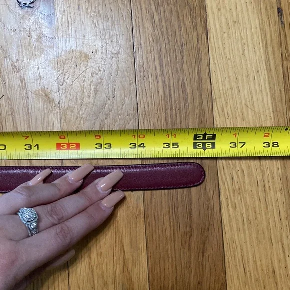 Gucci Maroon women’s belt - Picture 9 of 10